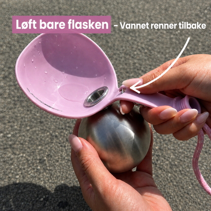 Lenhy ™ - 2-i-1 hundevannflaske med drikkeskål