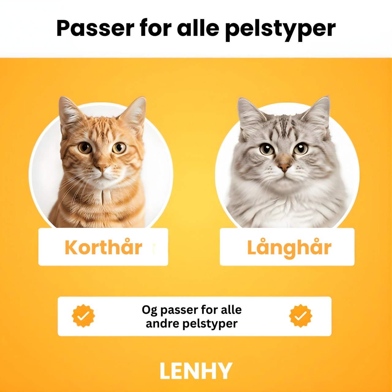 Lenhy™ Kattebørste